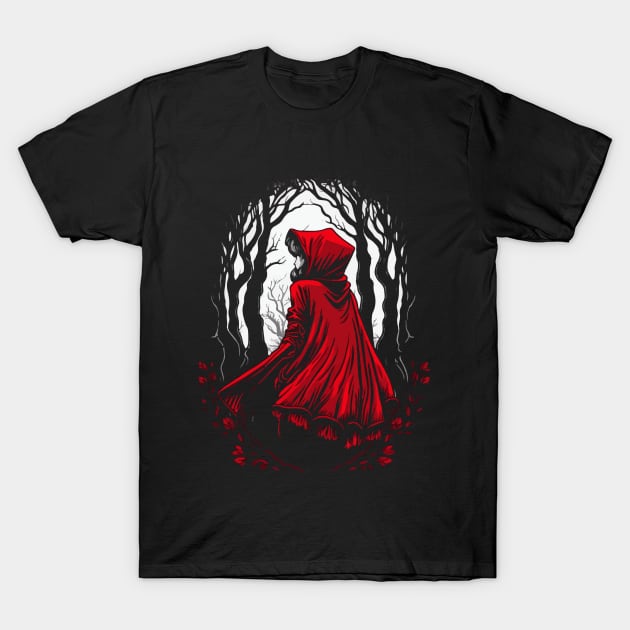 Little Red Riding Hood T-Shirt by DesignedbyWizards